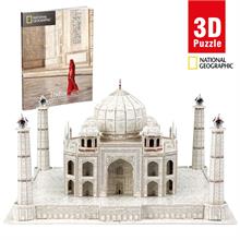 CubicFun 87 Parça Hindistan Taj Mahal 3D Puzzle - National Geographic
