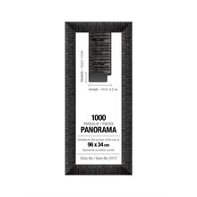 Art Puzzle 1000 Parçalık Siyah Panorama Puzzle Çerçevesi (30 mm - 96 x 34 cm)