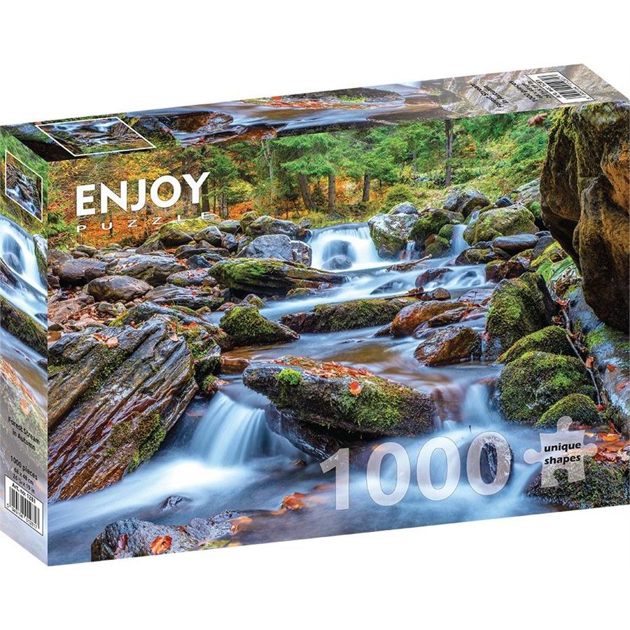 Enjoy 1000 Parça Sonbaharda Akan Dere Puzzle