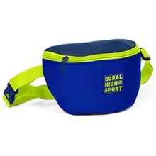 Coral High Sport Koyu Mavi İki Bölmeli Bel Çantası