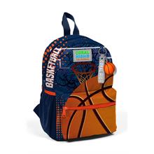 Coral High Turuncu Lacivert Basketbol Mini Yuva Sırt Çantası - Erkek Çocuk