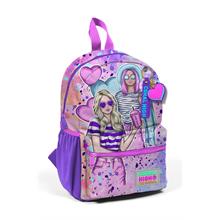 Coral High Pembe Mor Fashion Girl Mini Yuva Sırt Çantası - Kız Çocuk