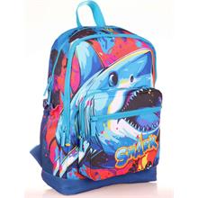 Kaukko Kids Mavi Köpekbalığı Erkek Çocuk Okul Sırt Çantası