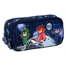 Me Çanta PJ Mask Space Lacivert Erkek Çocuk Kalemlik - İki Bölmeli