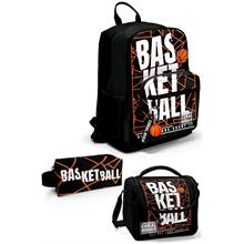 Coral High Siyah Basketbol 3 lü Okul Çanta Seti SET0123639