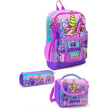 Coral High Kids Pembe Mor Milkshake Dondurma Desenli 3lü Okul Çanta Seti SET0123749