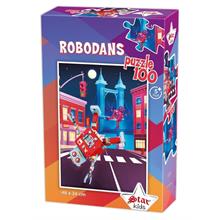 Star Puzzle 100 Parçalık Çocuk Puzzle - Robodans