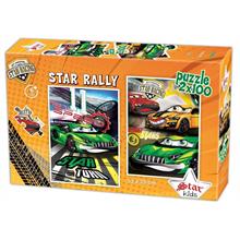 Star Puzzle 2x100 Parça Çocuk Puzzle (6 Yaş ve Üzeri) - Star Ralli