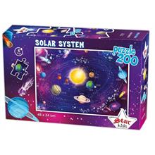 Star Puzzle 200 Parçalık Çocuk Puzzle/Yapboz - Güneş Sistemi