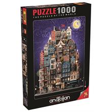 Anatolian 1000 Parça Amsterdam Starry Night Puzzle - Yasin Yaman