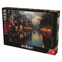 Anatolian 1000 Parça Venedik te Gece Puzzle - Michele Farella