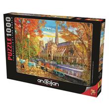 Anatolian 1000 Parça Sonbaharda Notre Dame Puzzle - Dominic Davizon