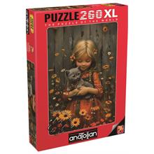 Anatolian 260 Parça XL Sevimli Kız Puzzle - Onur Aslan